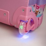 Mochila Elf C/carro B.goma 6468A Luces Rosa